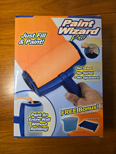 Paint wizard roller with - roller,