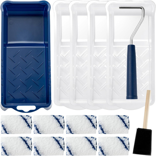 Inch paint roller kit - roller, kit,