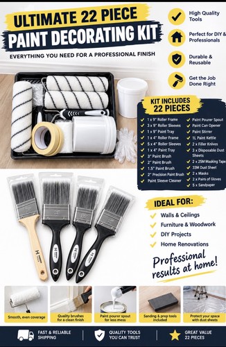 Piece paint roller - paint,