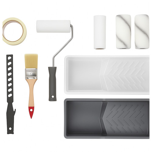 Paint set tray liners - set, 2