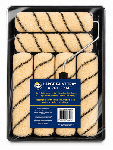Inch paint roller - roller, set