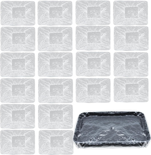 20pcs disposable paint - 20pcs, tray